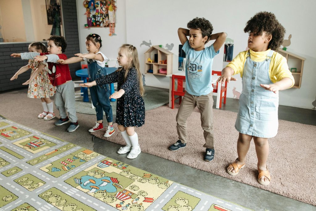 Children Having Fun inside the Classroom